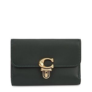 COACH STUDIO MEDIUM WALLET IN GREEN (Perfect condition)